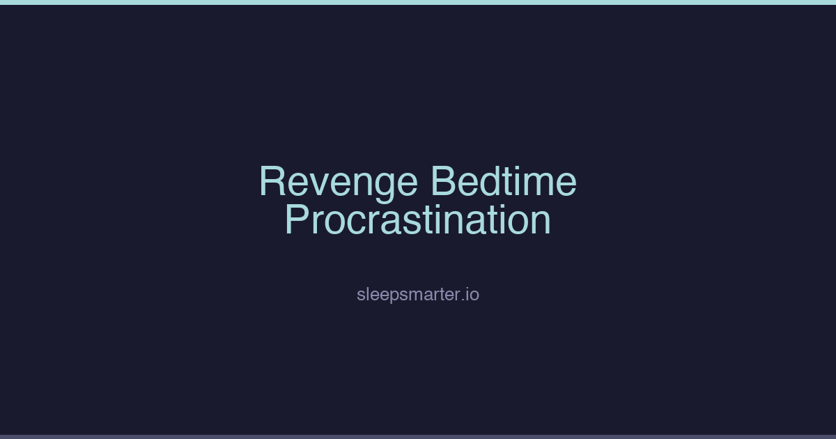 Dark bedroom illustration for revenge bedtime procrastination article