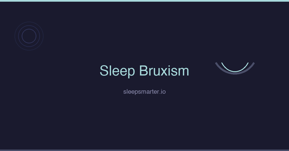 Dark bedroom scene representing sleep bruxism and nighttime teeth grinding